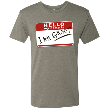 T-Shirts Venetian Grey / Small I am Groot Men's Triblend T-Shirt