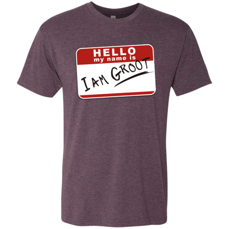 T-Shirts Vintage Purple / Small I am Groot Men's Triblend T-Shirt