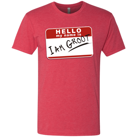 T-Shirts Vintage Red / Small I am Groot Men's Triblend T-Shirt