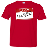 T-Shirts Red / 2T I am Groot Toddler Premium T-Shirt