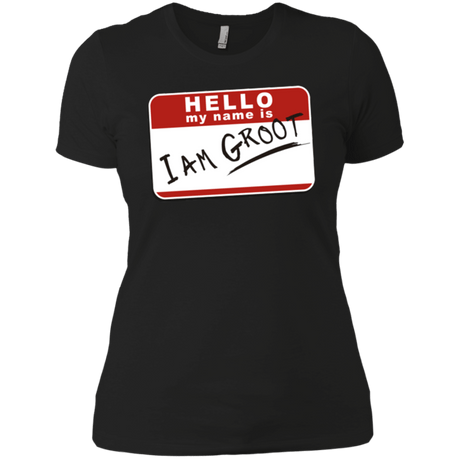 T-Shirts Black / X-Small I am Groot Women's Premium T-Shirt