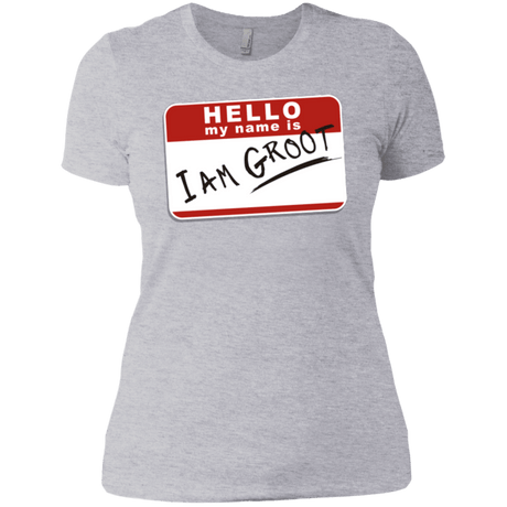 T-Shirts Heather Grey / X-Small I am Groot Women's Premium T-Shirt