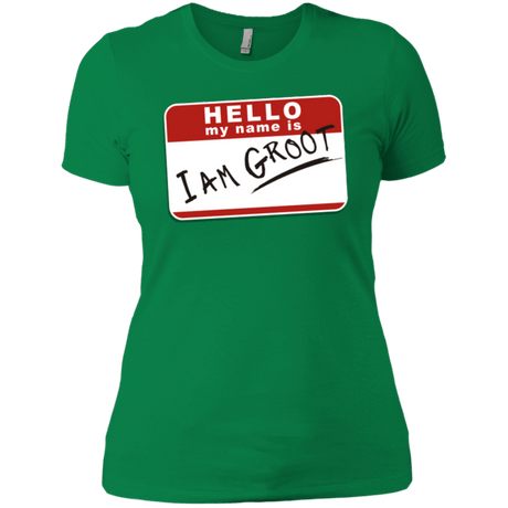 T-Shirts Kelly Green / X-Small I am Groot Women's Premium T-Shirt
