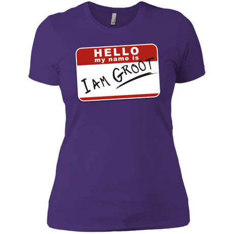 T-Shirts Purple / X-Small I am Groot Women's Premium T-Shirt