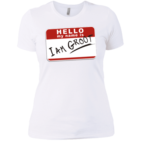 T-Shirts White / X-Small I am Groot Women's Premium T-Shirt