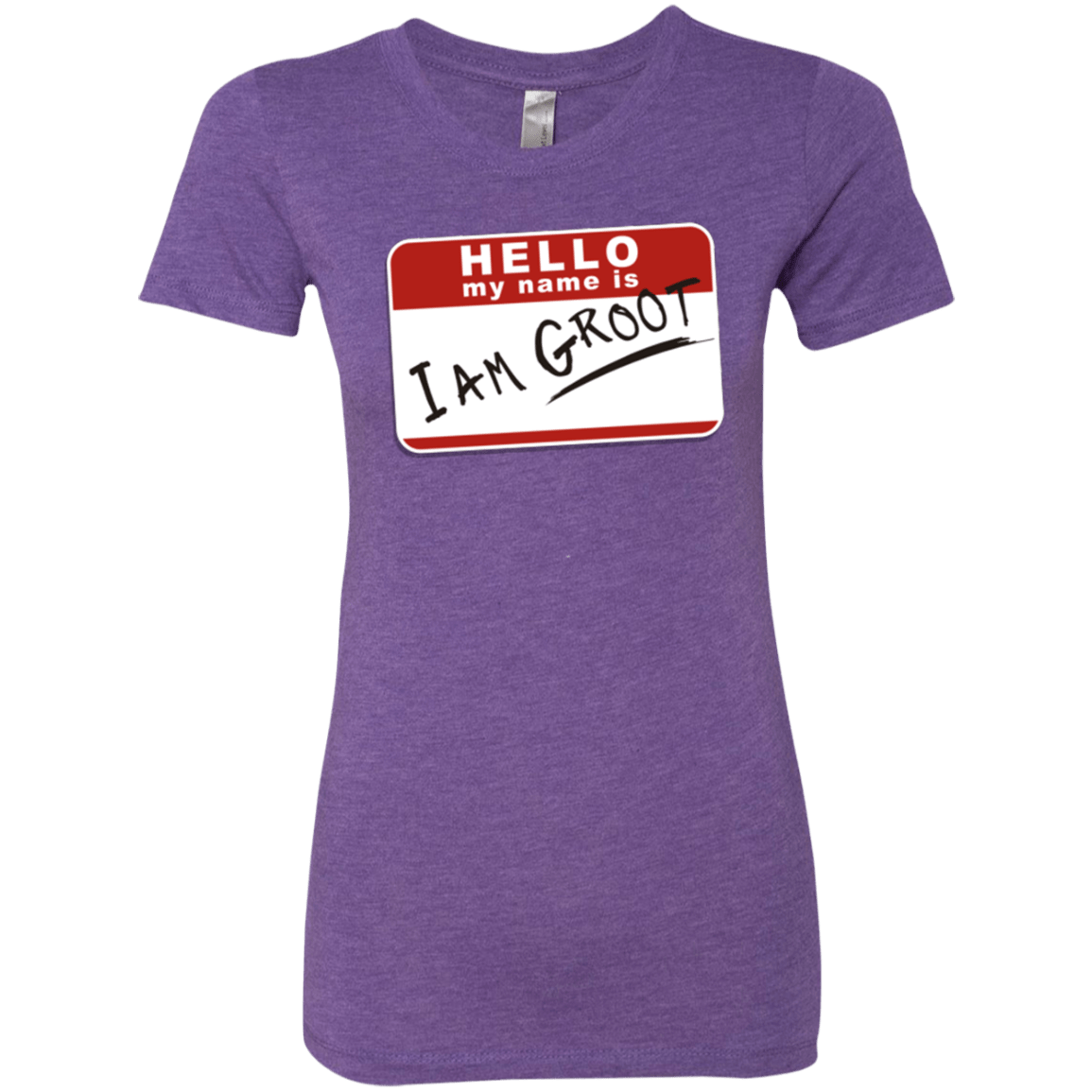 T-Shirts Purple Rush / Small I am Groot Women's Triblend T-Shirt