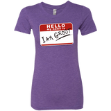 T-Shirts Purple Rush / Small I am Groot Women's Triblend T-Shirt