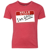 T-Shirts Vintage Red / YXS I am Groot Youth Triblend T-Shirt