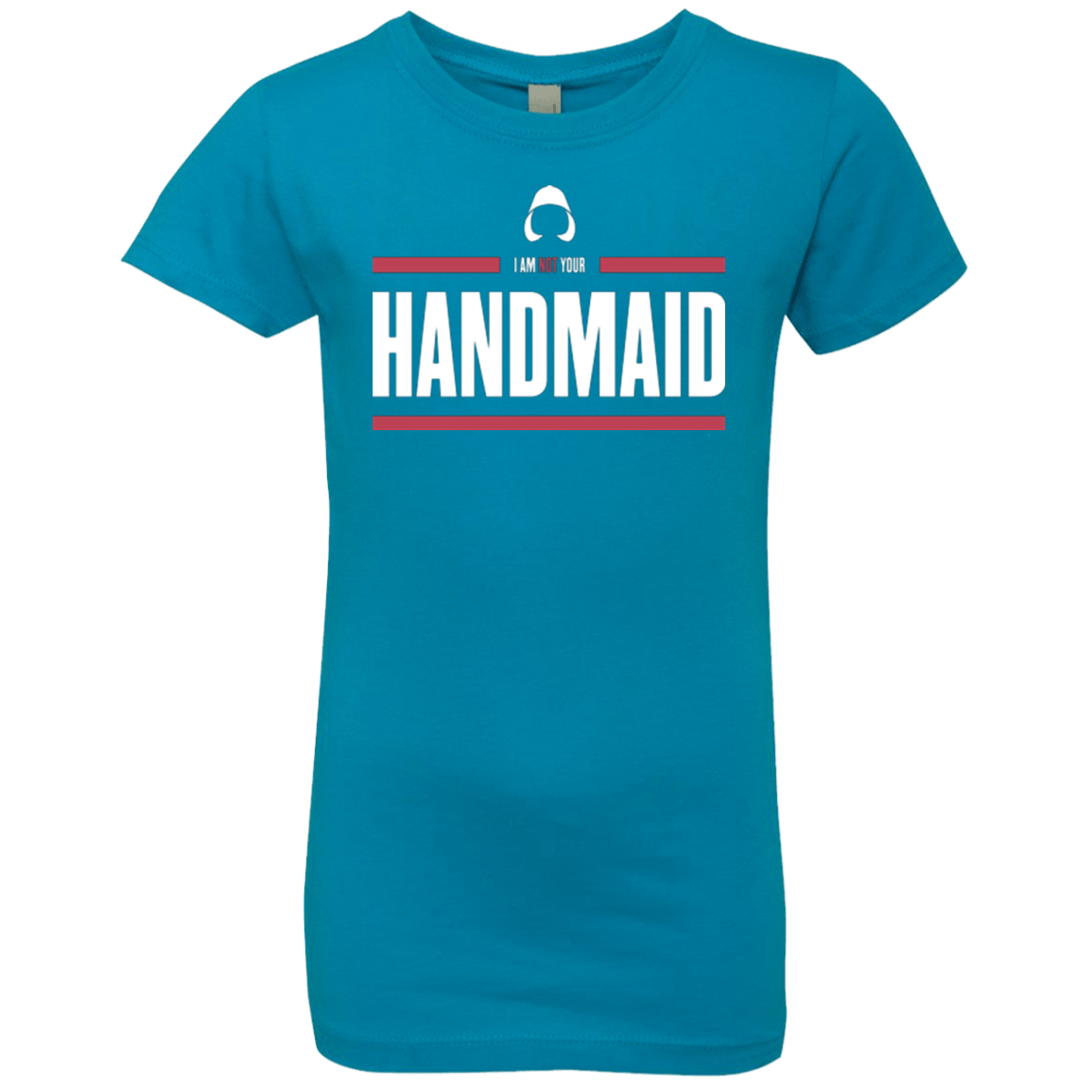 T-Shirts Turquoise / YXS I Am Not Your Handmaid Girls Premium T-Shirt