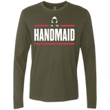 T-Shirts Military Green / Small I Am Not Your Handmaid Men's Premium Long Sleeve