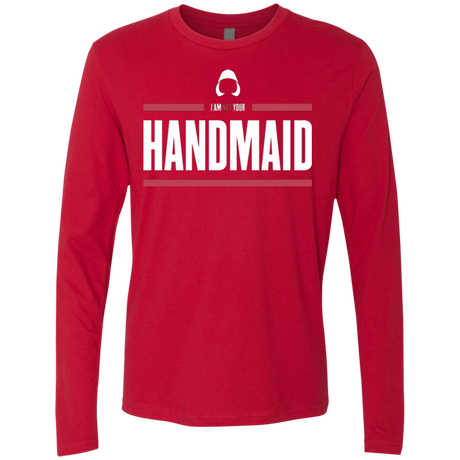 T-Shirts Red / Small I Am Not Your Handmaid Men's Premium Long Sleeve