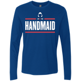 T-Shirts Royal / Small I Am Not Your Handmaid Men's Premium Long Sleeve