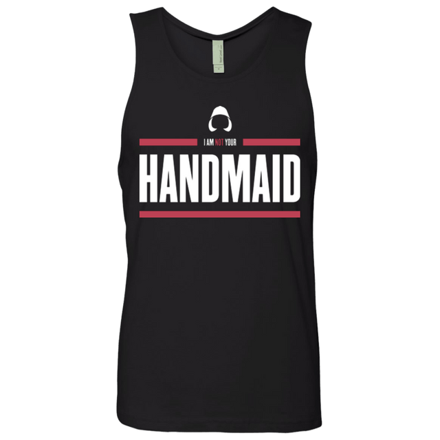 T-Shirts Black / Small I Am Not Your Handmaid Men's Premium Tank Top