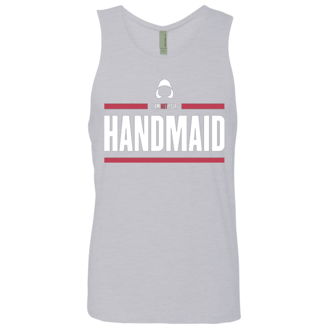 T-Shirts Heather Grey / Small I Am Not Your Handmaid Men's Premium Tank Top