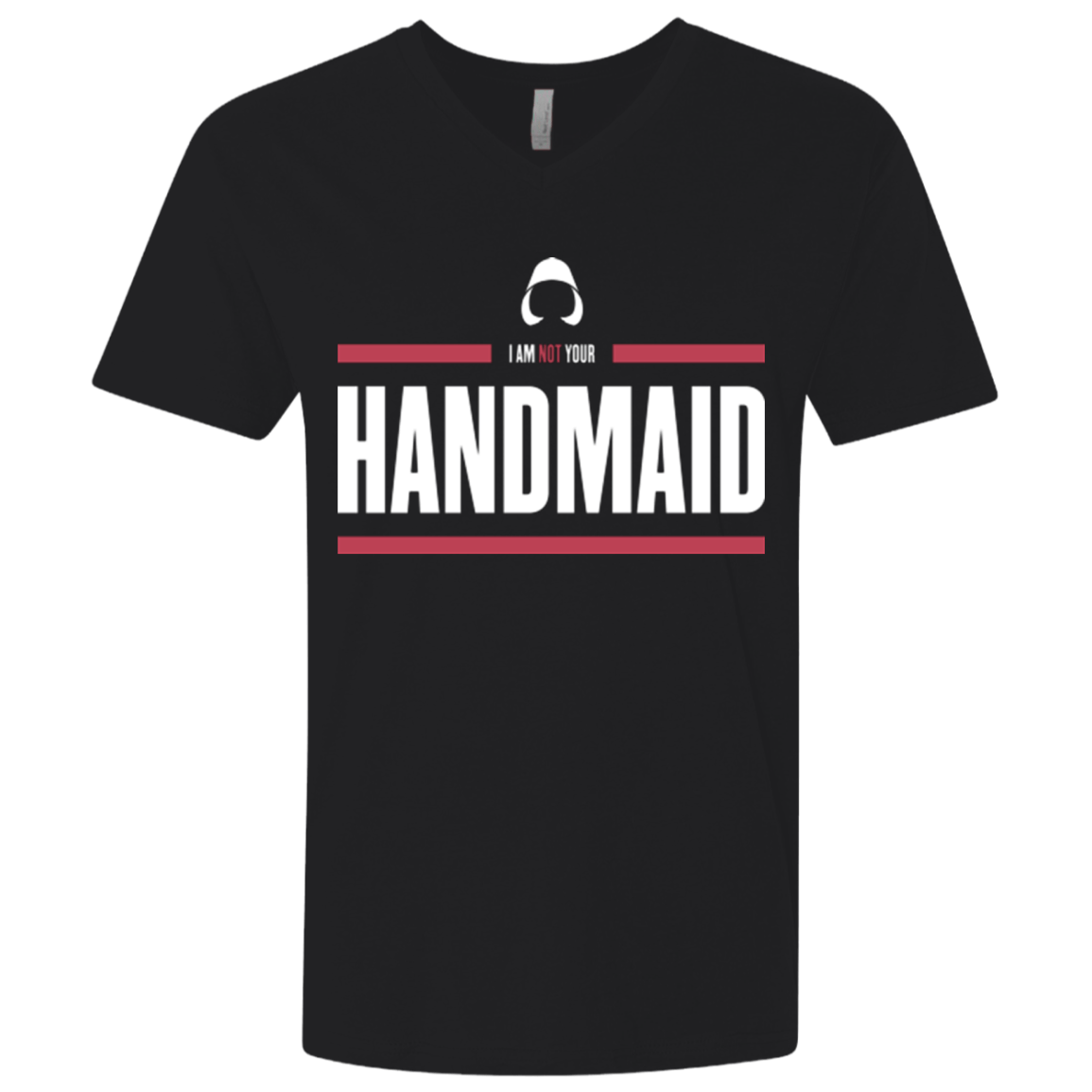 T-Shirts Black / X-Small I Am Not Your Handmaid Men's Premium V-Neck