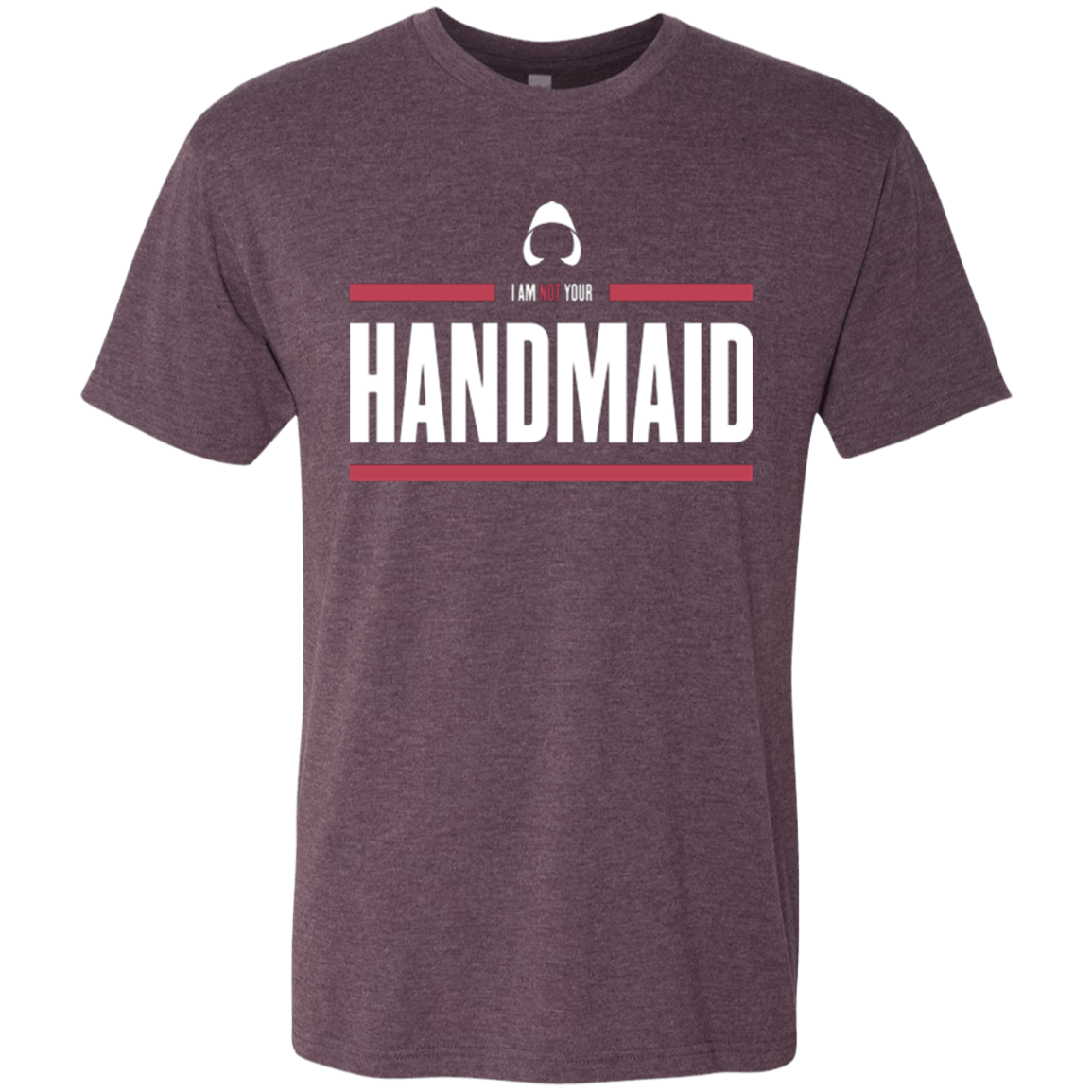 T-Shirts Vintage Purple / Small I Am Not Your Handmaid Men's Triblend T-Shirt
