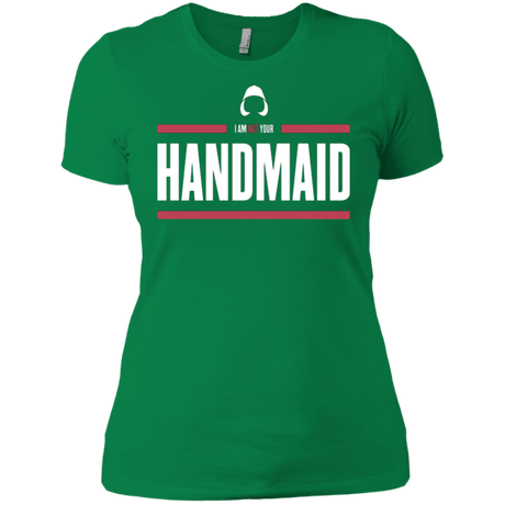 T-Shirts Kelly Green / X-Small I Am Not Your Handmaid Women's Premium T-Shirt