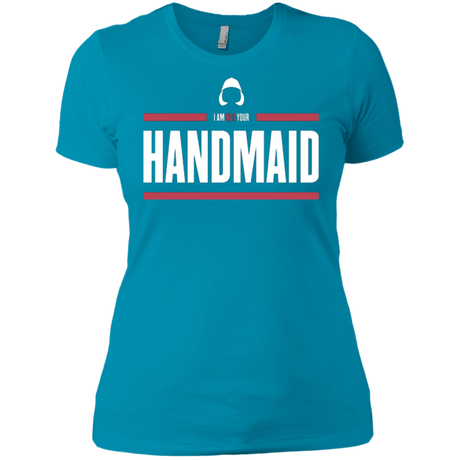 T-Shirts Turquoise / X-Small I Am Not Your Handmaid Women's Premium T-Shirt