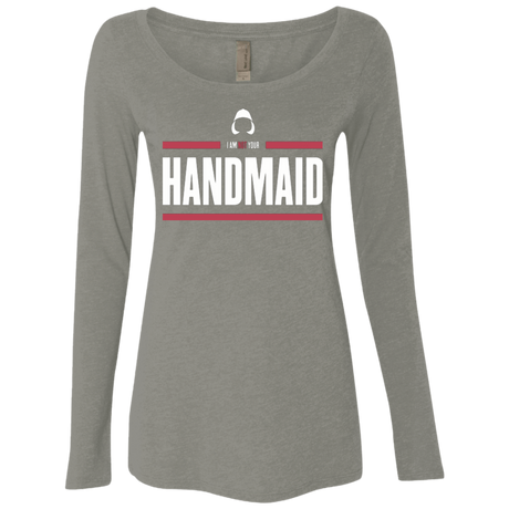 T-Shirts Venetian Grey / Small I Am Not Your Handmaid Women's Triblend Long Sleeve Shirt