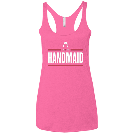 T-Shirts Vintage Pink / X-Small I Am Not Your Handmaid Women's Triblend Racerback Tank