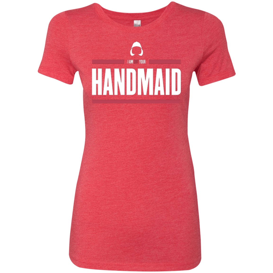 T-Shirts Vintage Red / Small I Am Not Your Handmaid Women's Triblend T-Shirt