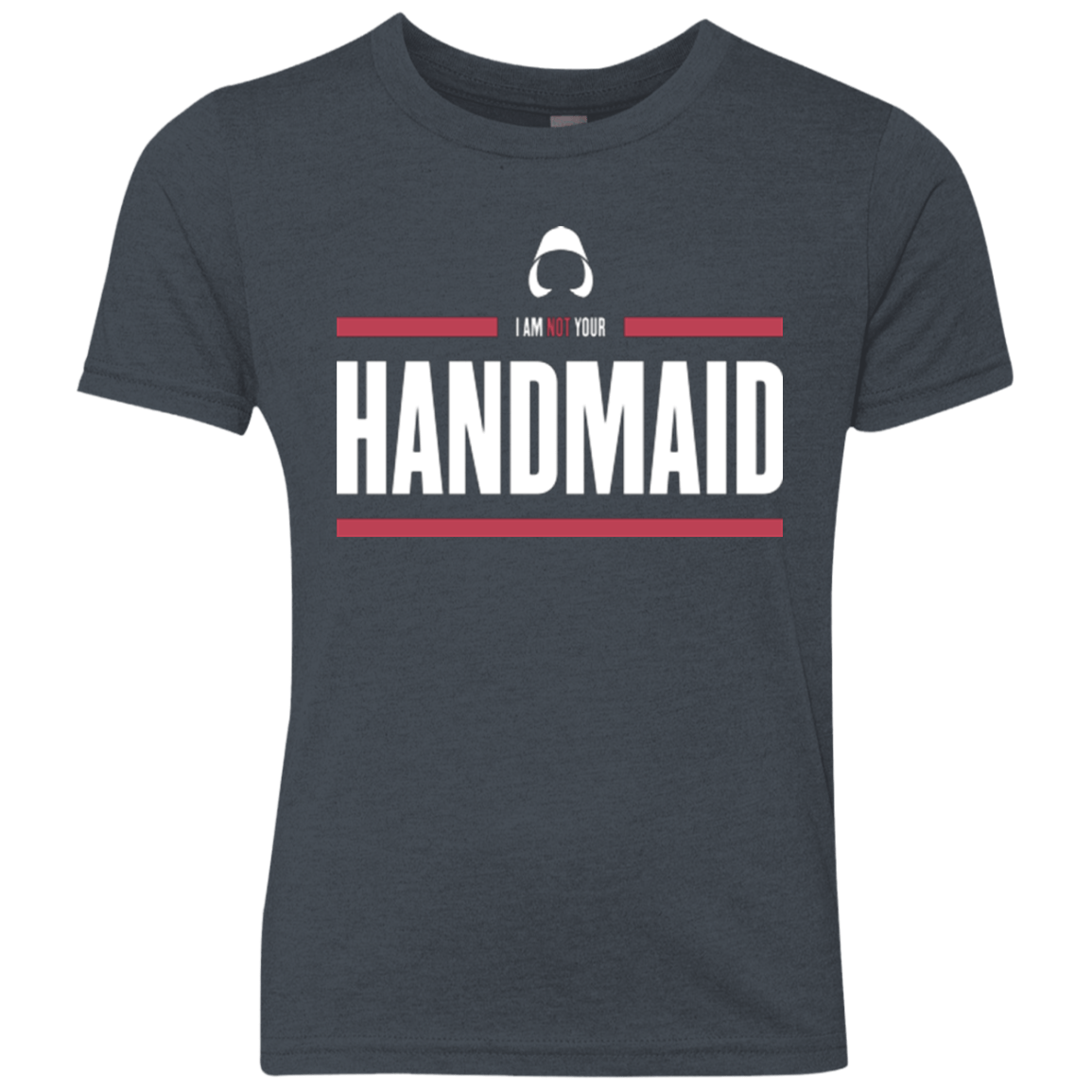 T-Shirts Vintage Navy / YXS I Am Not Your Handmaid Youth Triblend T-Shirt