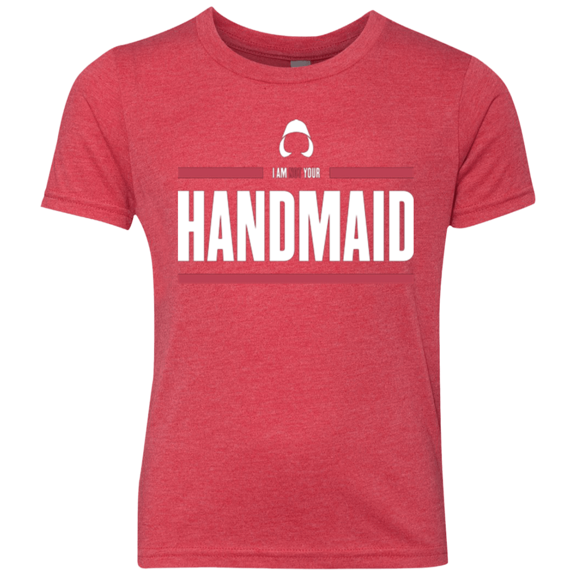 T-Shirts Vintage Red / YXS I Am Not Your Handmaid Youth Triblend T-Shirt