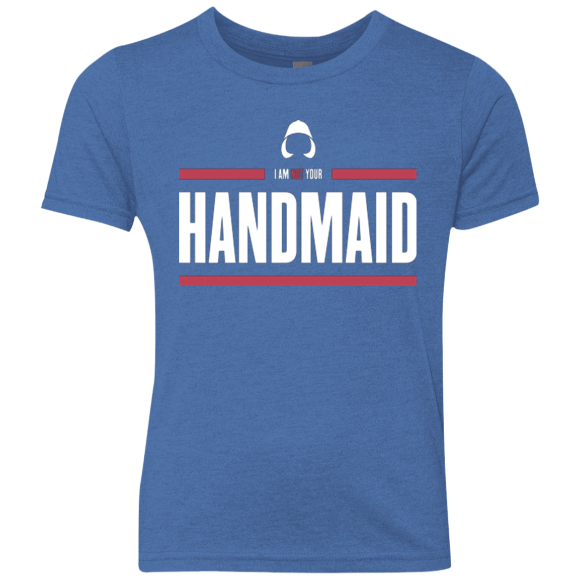 T-Shirts Vintage Royal / YXS I Am Not Your Handmaid Youth Triblend T-Shirt