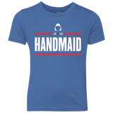 T-Shirts Vintage Royal / YXS I Am Not Your Handmaid Youth Triblend T-Shirt