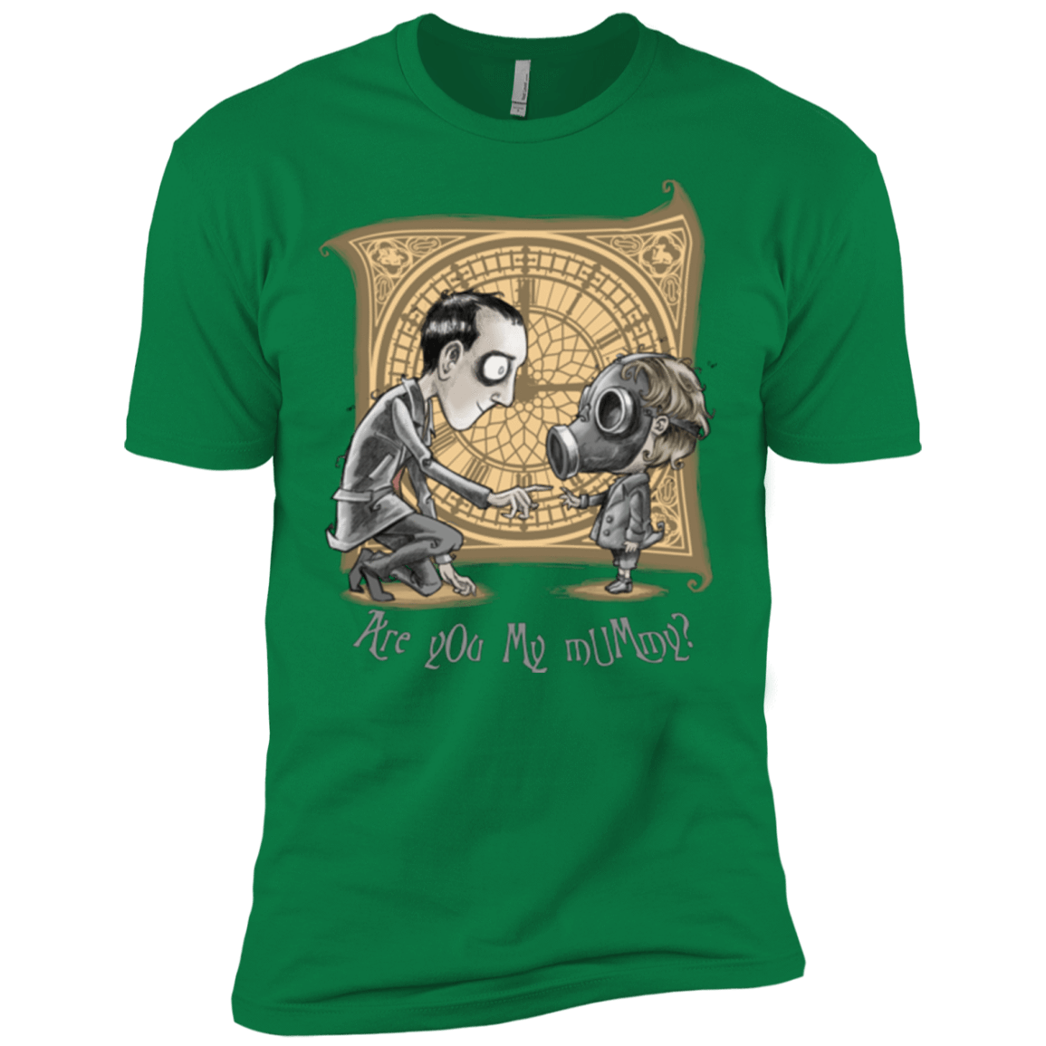 T-Shirts Kelly Green / X-Small I Am Not Your Mummy Men's Premium T-Shirt