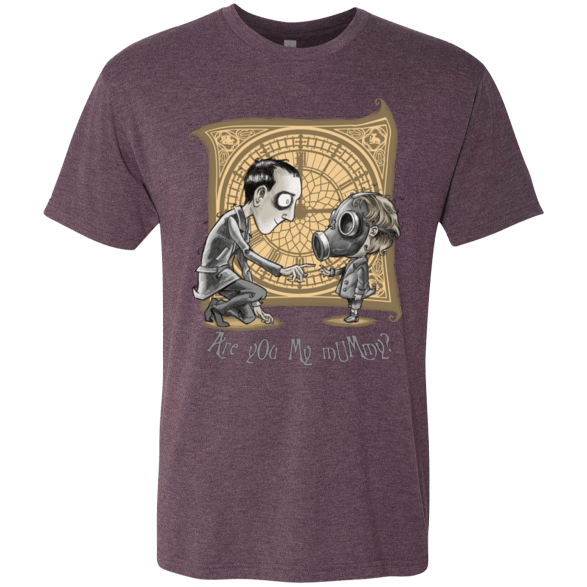 T-Shirts Vintage Purple / Small I Am Not Your Mummy Men's Triblend T-Shirt