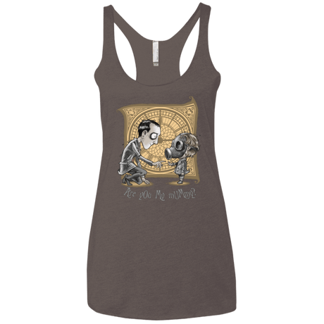 T-Shirts Macchiato / X-Small I Am Not Your Mummy Women's Triblend Racerback Tank