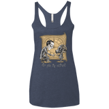 T-Shirts Vintage Navy / X-Small I Am Not Your Mummy Women's Triblend Racerback Tank
