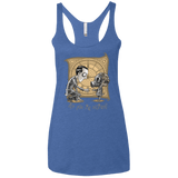 T-Shirts Vintage Royal / X-Small I Am Not Your Mummy Women's Triblend Racerback Tank