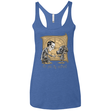 T-Shirts Vintage Royal / X-Small I Am Not Your Mummy Women's Triblend Racerback Tank