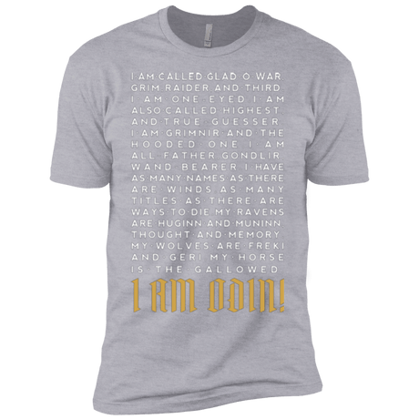 T-Shirts Heather Grey / YXS I am Odin Boys Premium T-Shirt