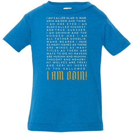 T-Shirts Cobalt / 6 Months I am Odin Infant Premium T-Shirt