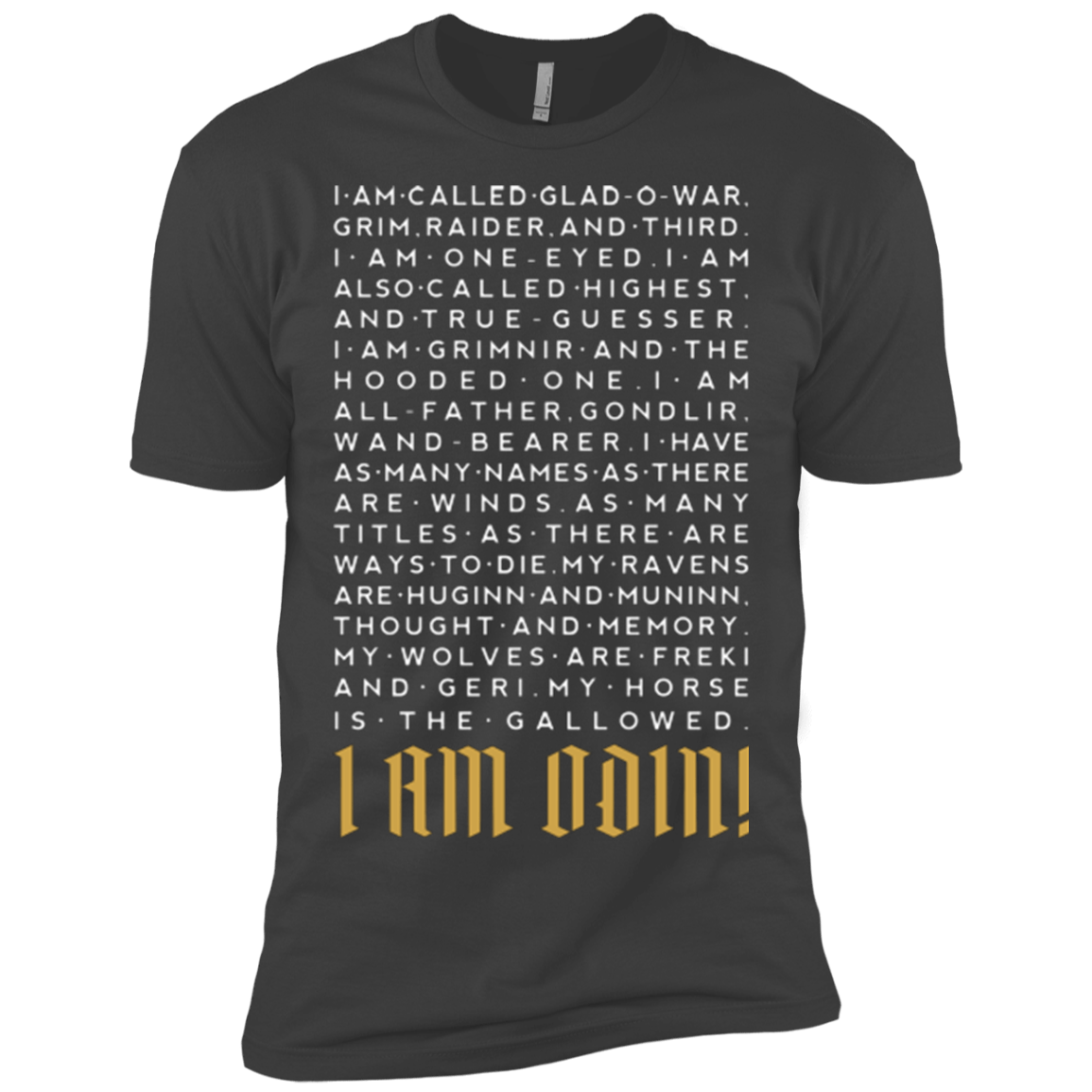 I am Odin Men's Premium T-Shirt