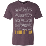 T-Shirts Vintage Purple / Small I am Odin Men's Triblend T-Shirt