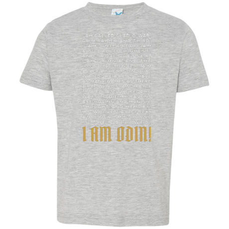 T-Shirts Heather / 2T I am Odin Toddler Premium T-Shirt