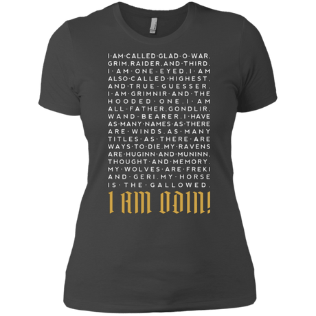 T-Shirts Heavy Metal / X-Small I am Odin Women's Premium T-Shirt