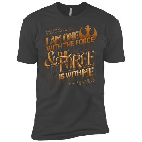 T-Shirts Heavy Metal / YXS I Am One With The Force Boys Premium T-Shirt
