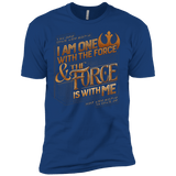 T-Shirts Royal / YXS I Am One With The Force Boys Premium T-Shirt