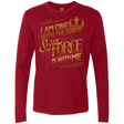 T-Shirts Cardinal / S I Am One With The Force Men's Premium Long Sleeve