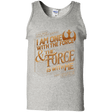 T-Shirts Ash / S I Am One With The Force Men's Tank Top