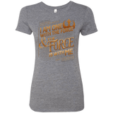 T-Shirts Premium Heather / S I Am One With The Force Women's Triblend T-Shirt