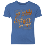 T-Shirts Vintage Royal / YXS I Am One With The Force Youth Triblend T-Shirt