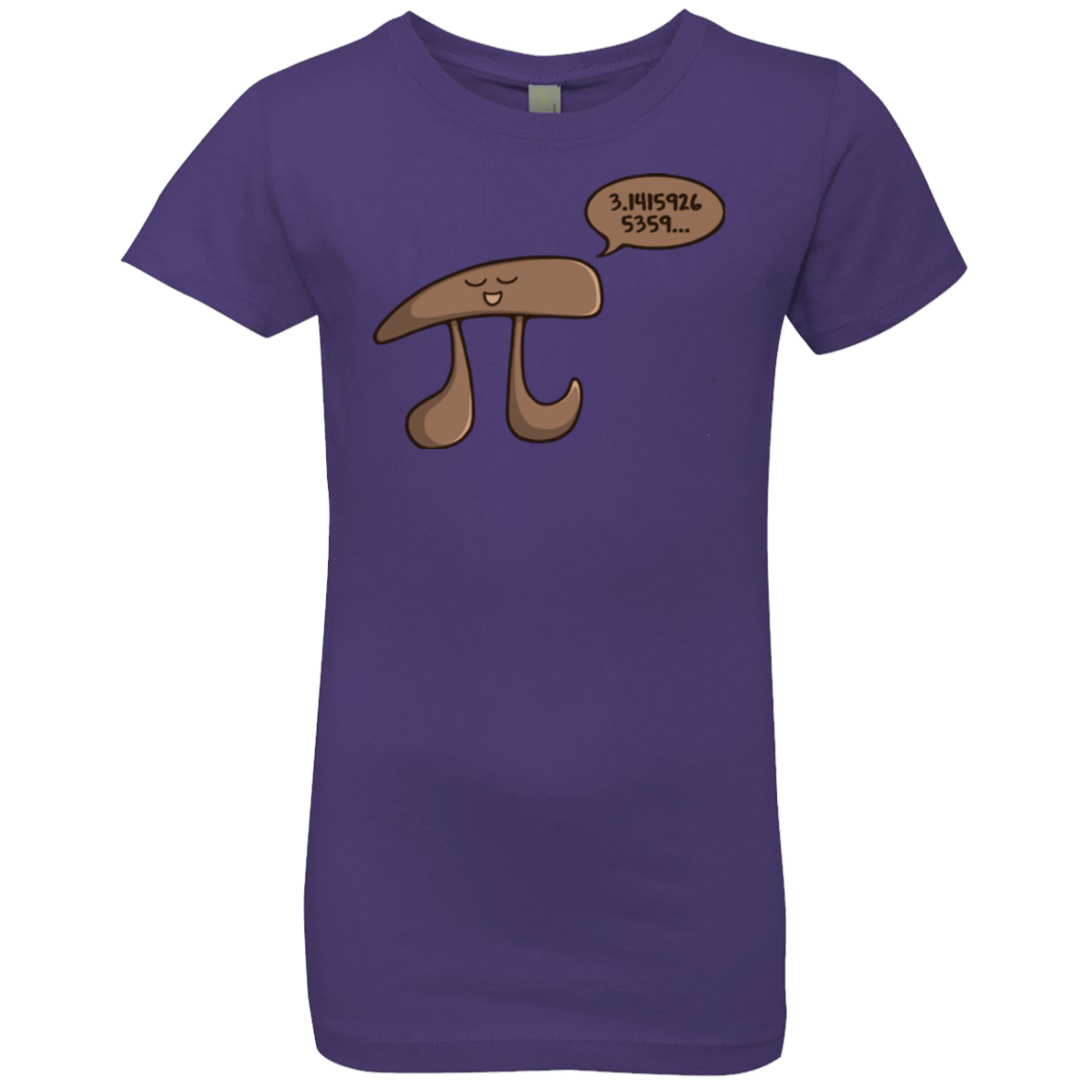 T-Shirts Purple Rush / YXS I am Pi Girls Premium T-Shirt
