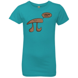 T-Shirts Tahiti Blue / YXS I am Pi Girls Premium T-Shirt