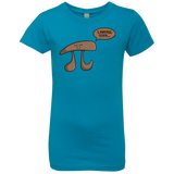 T-Shirts Turquoise / YXS I am Pi Girls Premium T-Shirt